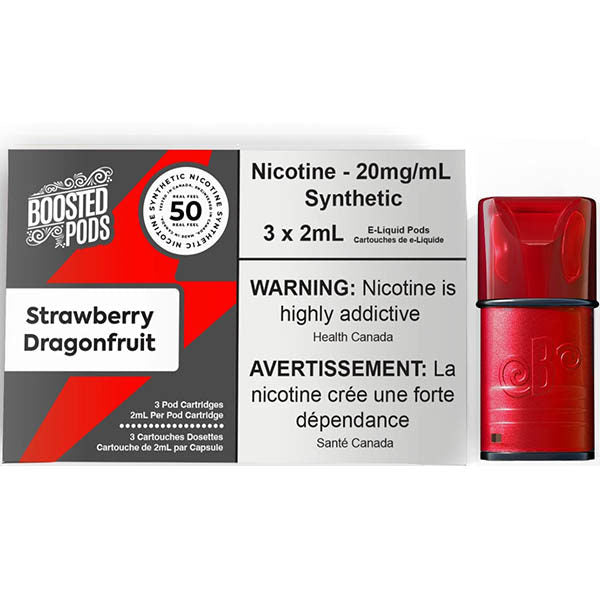 Boosted Pods - Strawberry Dragonfruit (EXCISE TAXED) (STLTH Compatible)