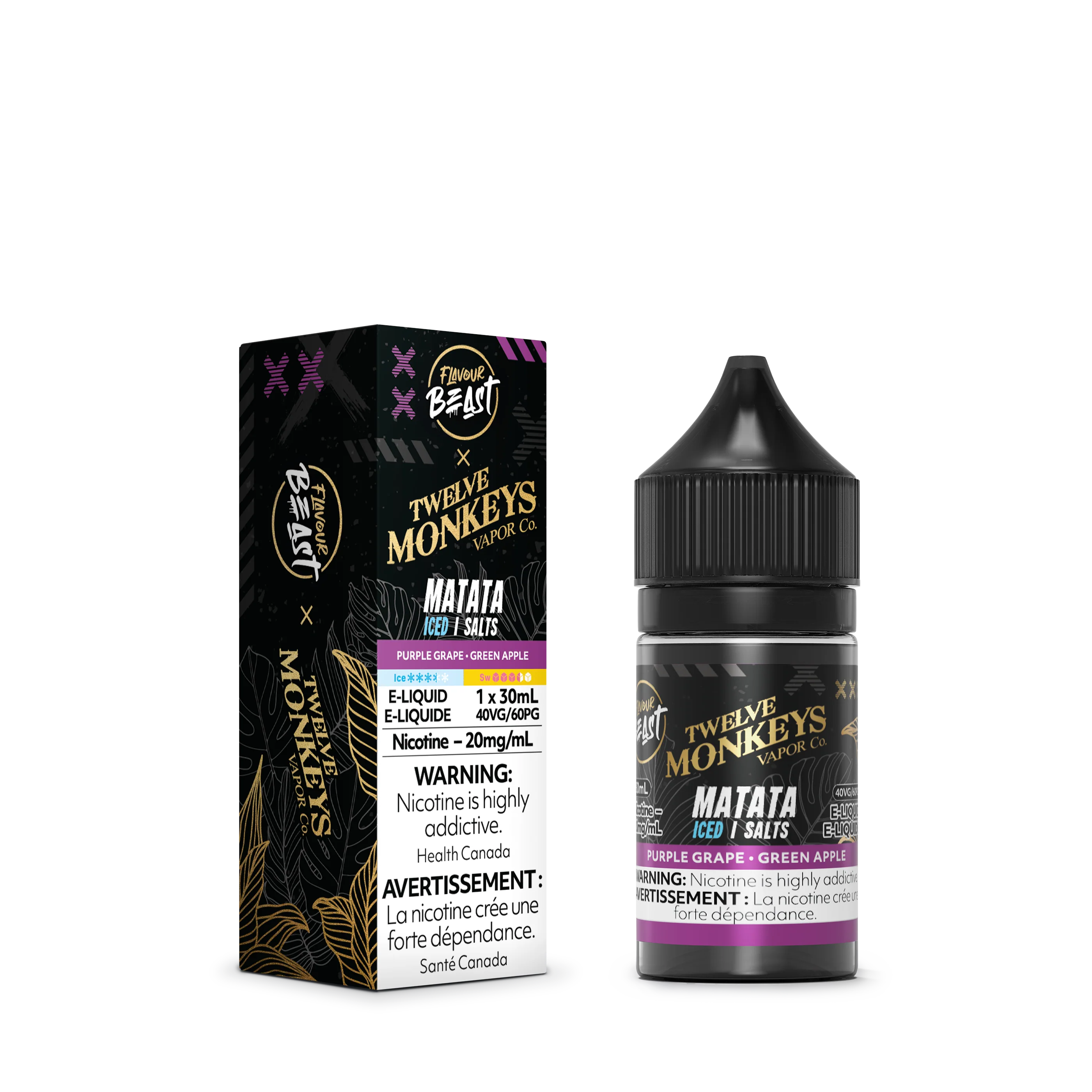 Flavour Beast Salt - Twelve Monkeys Matata Iced (PROVINCIAL)