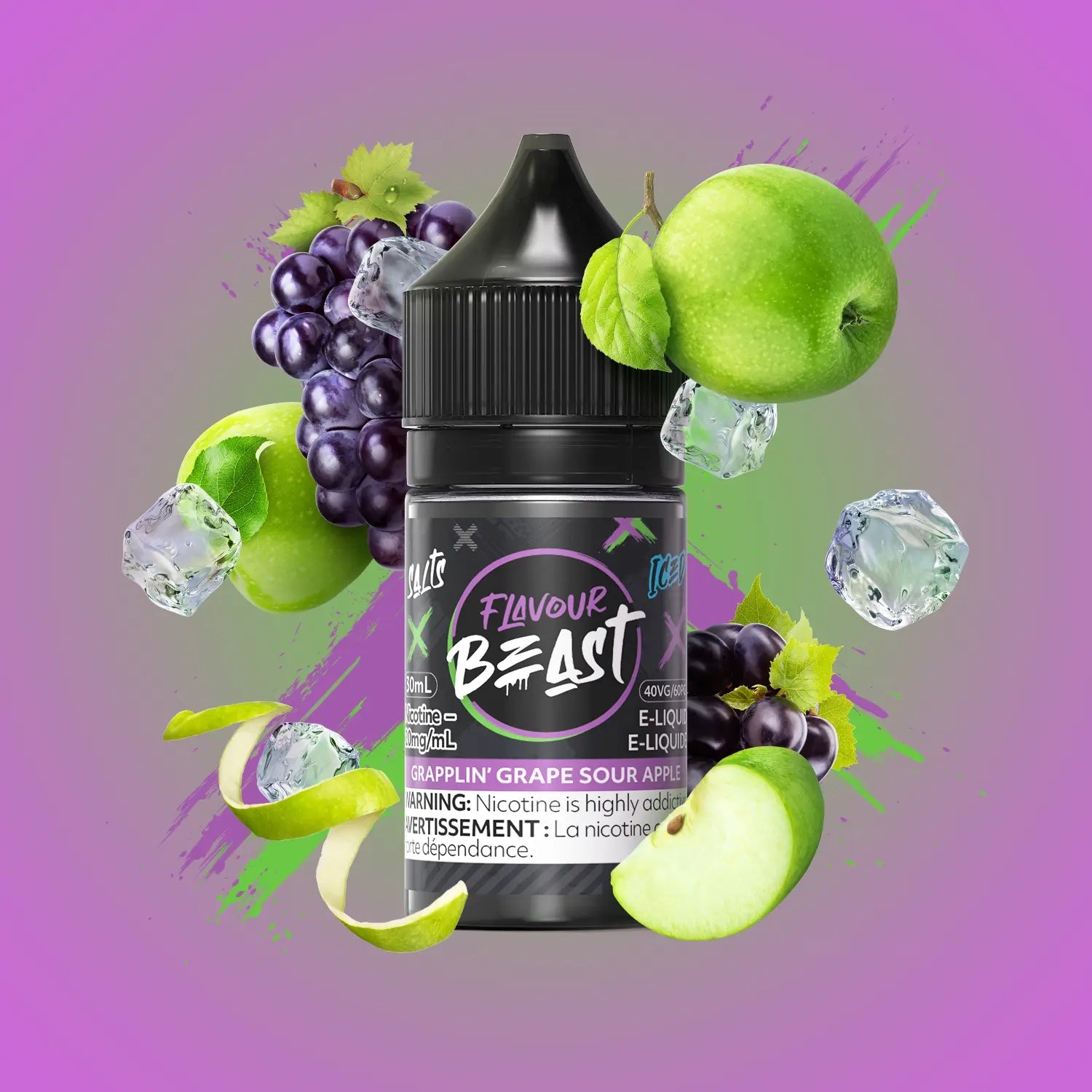 Sel Flavour Beast - Grapplin' Raisin Pomme Aigre Glacé (PROVINCIAL)