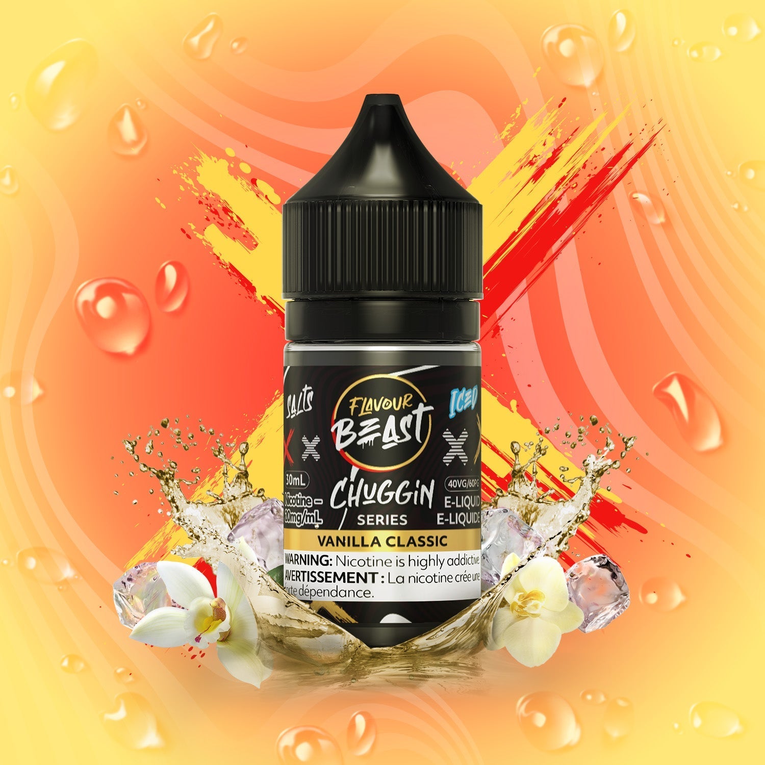 Saveur Beast Sel - Chuggin' Vanille Classique Glacé (PROVINCIAL)