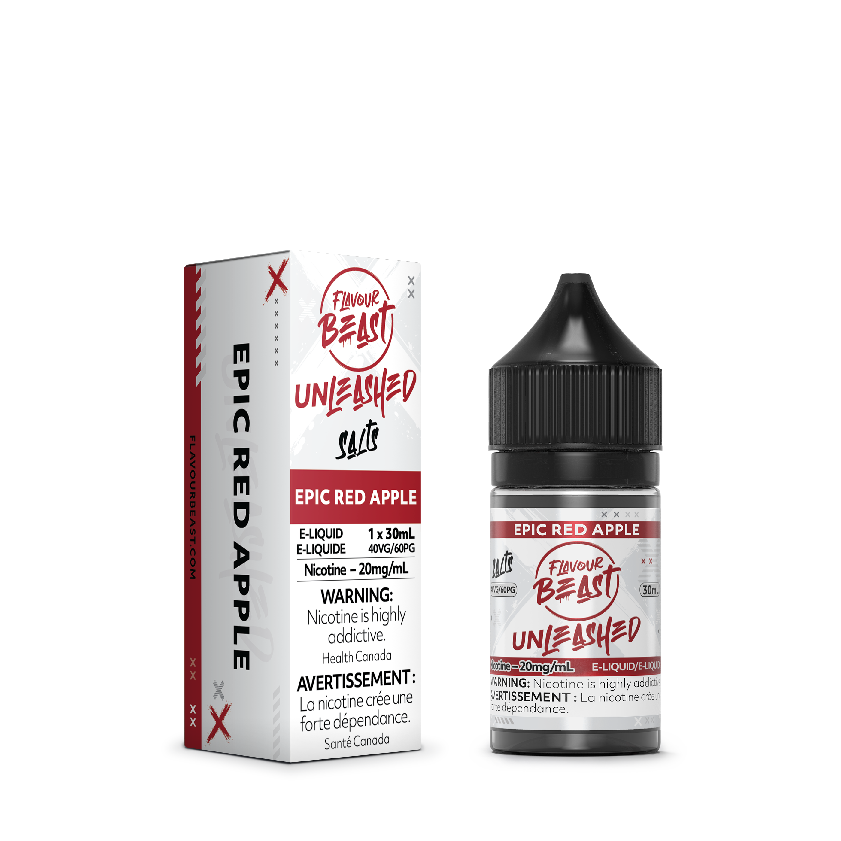 Saveur Beast Unleashed Sel - Pomme rouge épique (PROVINCIAL)