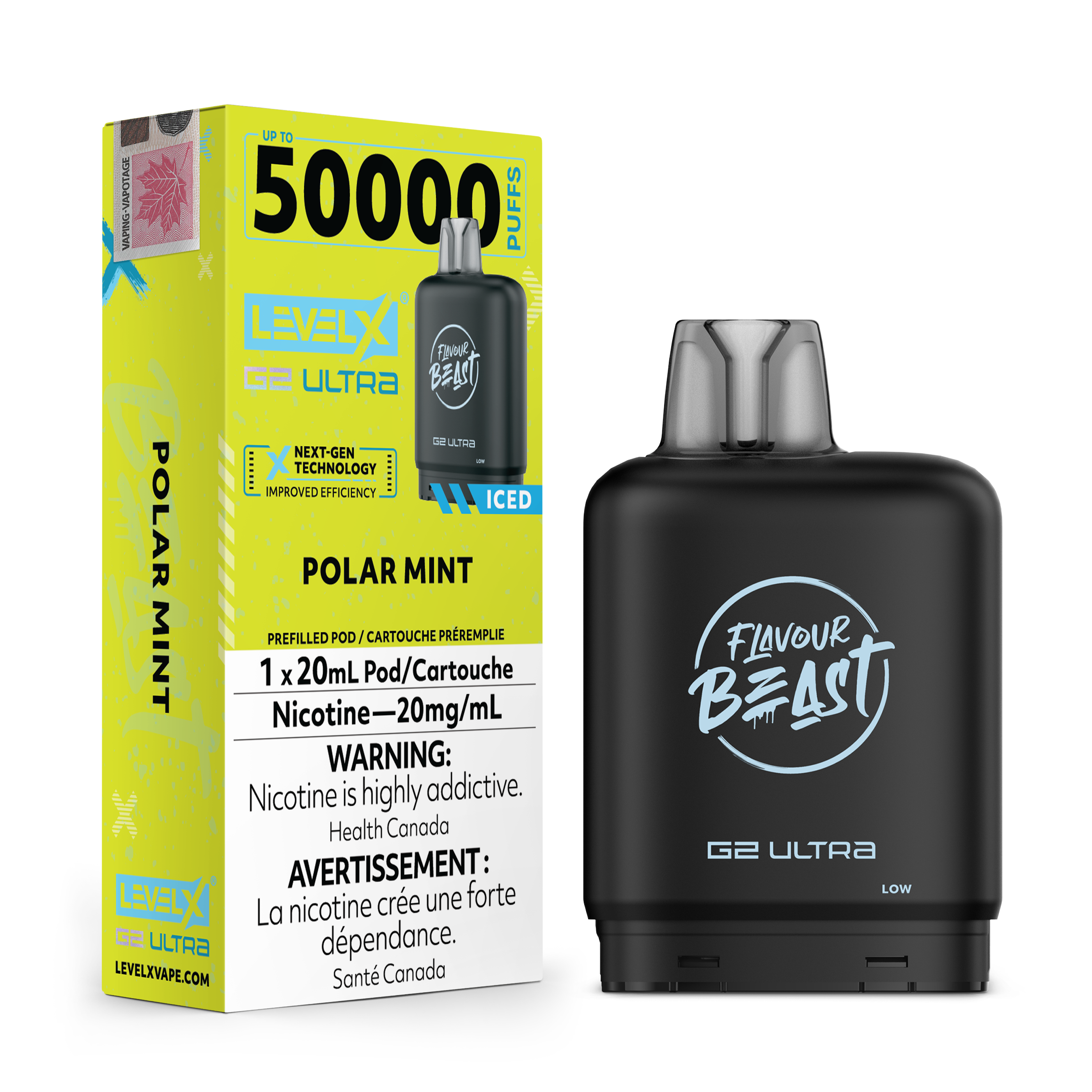 Level X - Ultra G2 Pods FB (50k Puffs) (PROVINCIAL)