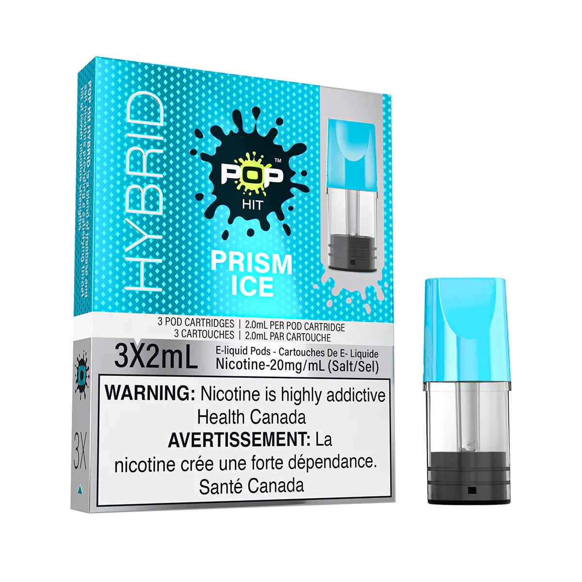 Pop Hybrid Pods - Prism Ice (Sktl Ice) with STLTH) (PROVINCIAL)