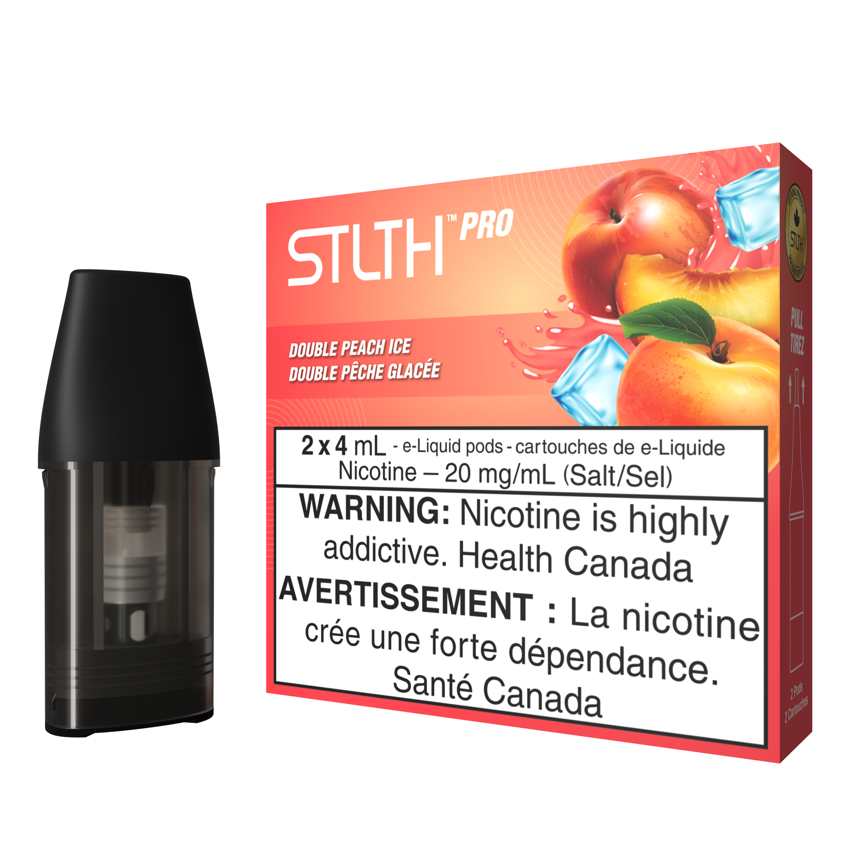 Stlth Pro - Double Peach Ice (FEDERAL)
