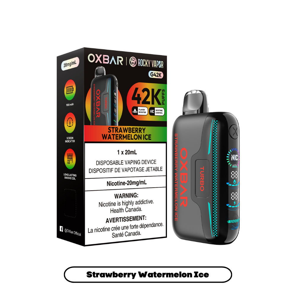 Oxbar G42k - Cigarette électronique jetable (PROVINCIALE) (42 000 bouffées)
