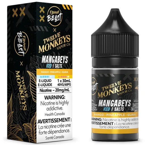 Flavour Beast Salt - Twelve Monkeys Mangabeys Iced (PROVINCIAL)
