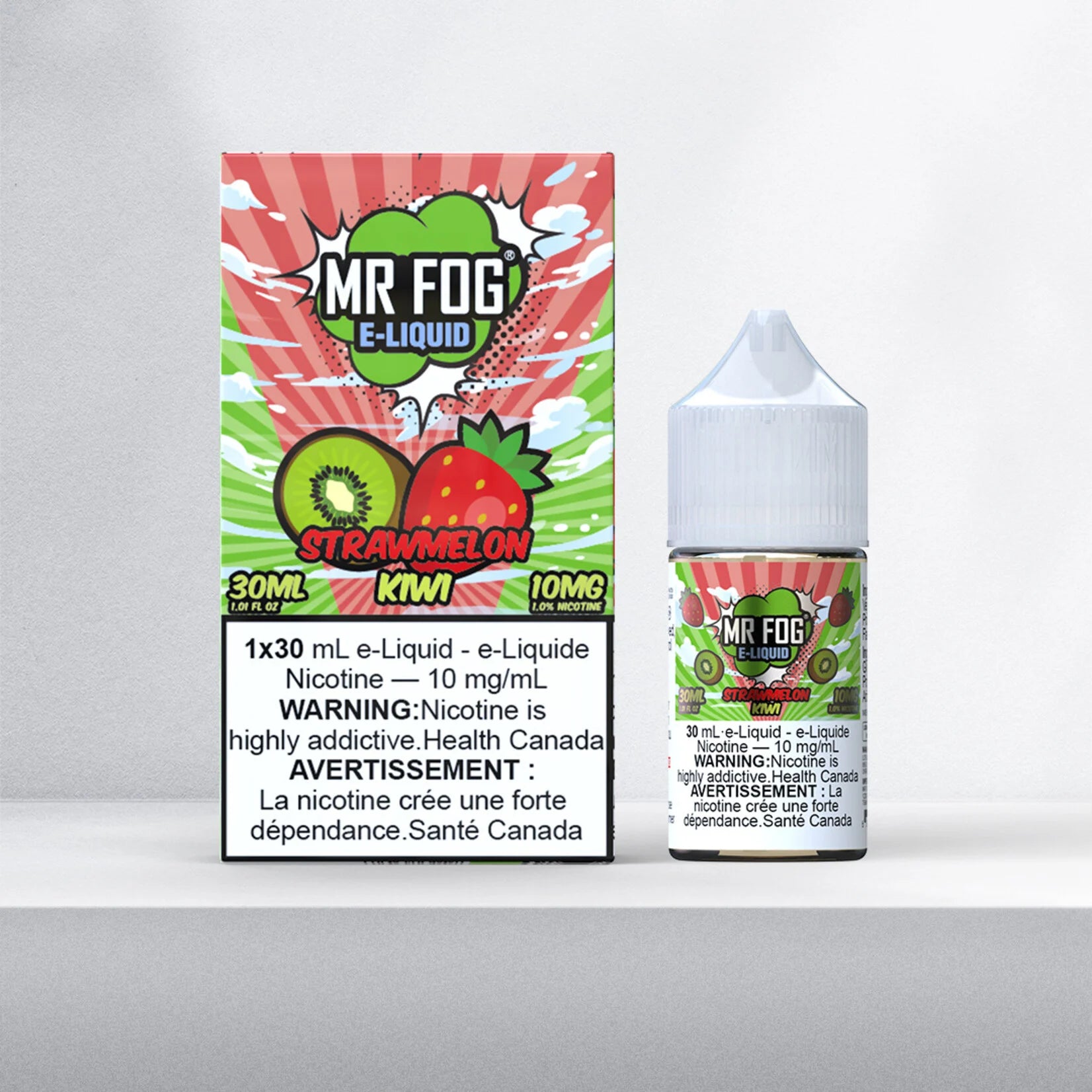 Mr.Fog Salt - Strawmelon Kiwi (FEDERAL)