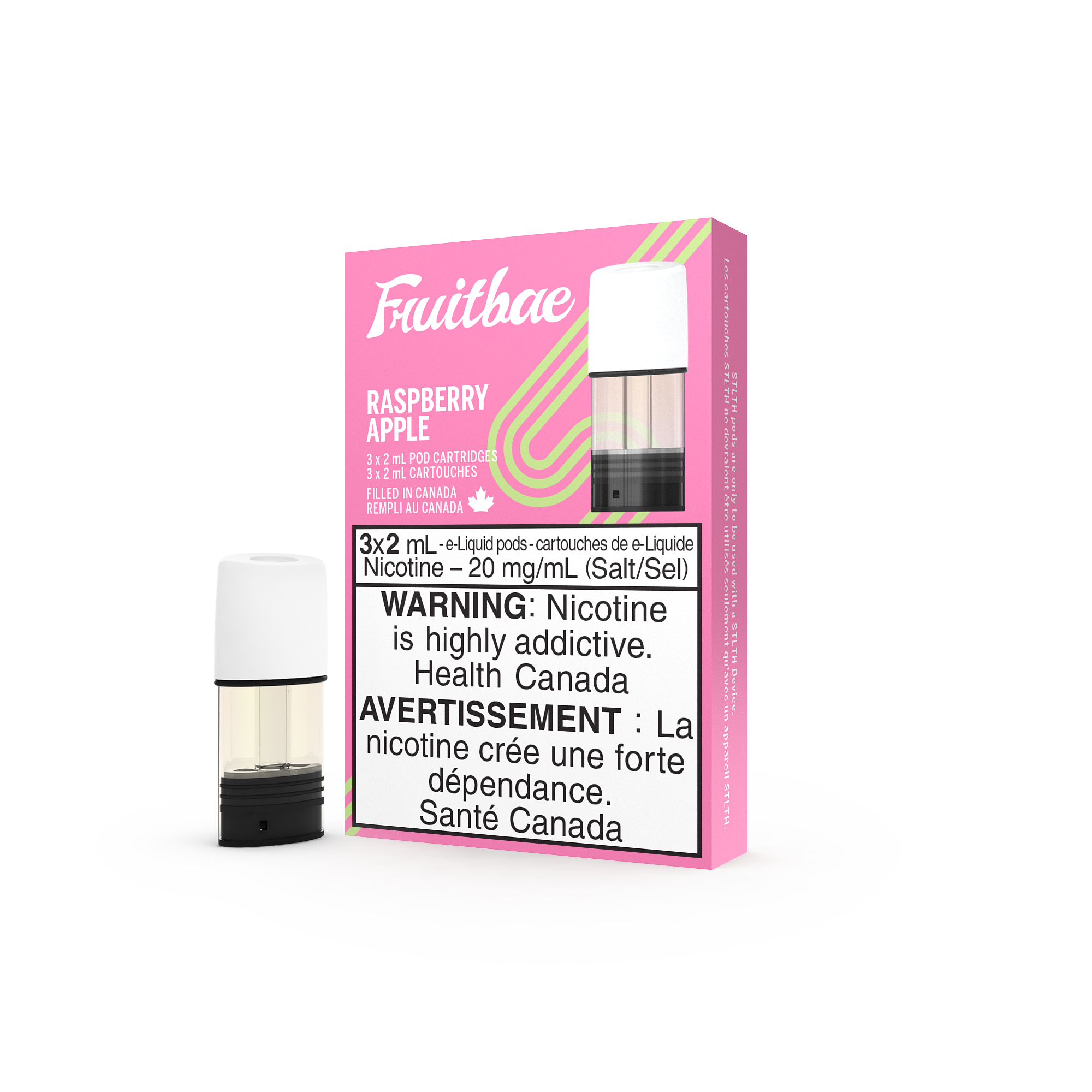 Stlth (Fruitbae Pods) - Raspberry Sour Apple (STLTH Compatible) (FEDERAL)
