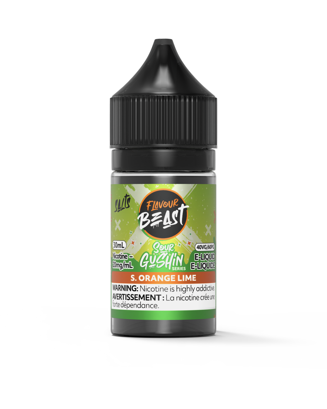 Sour Gushin S. Orange Lime by Flavour Beast Salt - 30ml