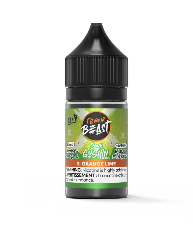 Sour Gushin S. Orange Lime by Flavour Beast Salt - 30ml