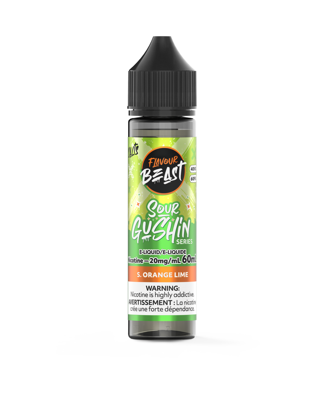 Sour Gushin S. Orange Lime by Flavour Beast Salt - 60ml