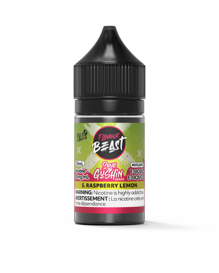 Sour Gushin S. Raspberry Lemon by Flavour Beast Salt - 30ml