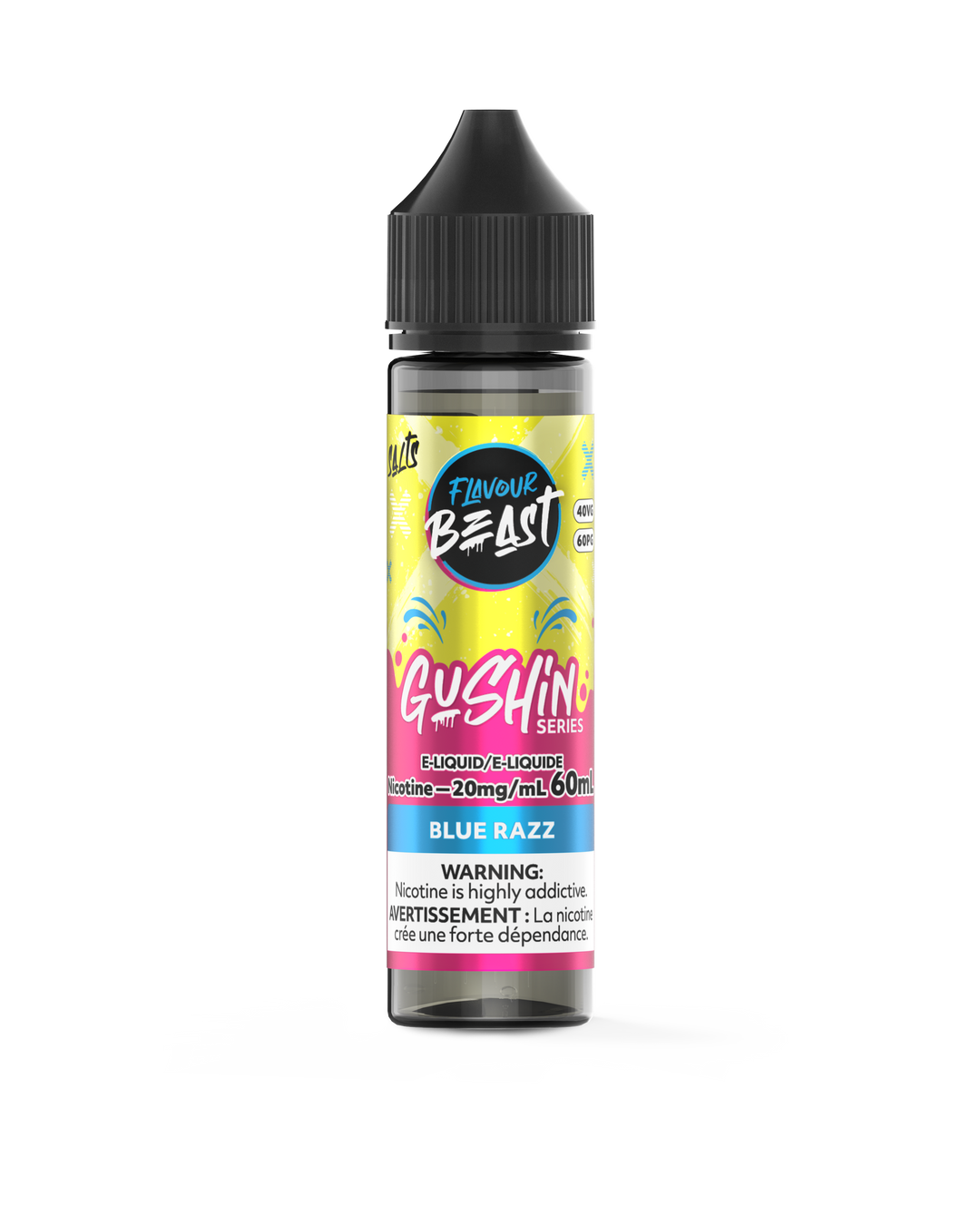 Gushin Blue Razz by Flavour Beast Salt - 60ml