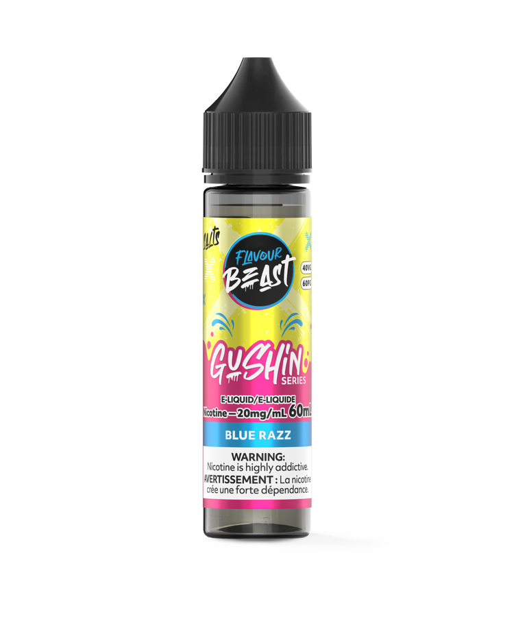 Gushin Blue Razz by Flavour Beast Salt - 60ml