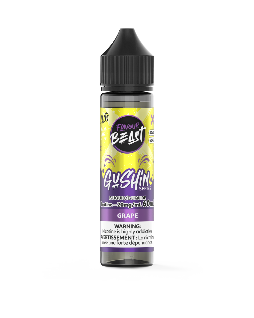 Gushin Grape by Flavour Beast Salt - 60ml