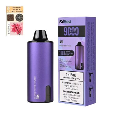 ZBest - Disposable E-Cig (9000 Puffs) (EXCISE TAXED)