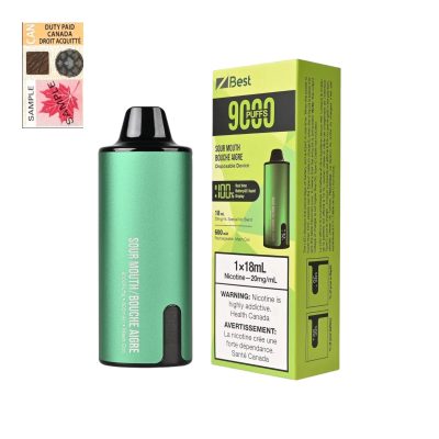 ZBest - Disposable E-Cig (9000 Puffs) (FEDERAL)