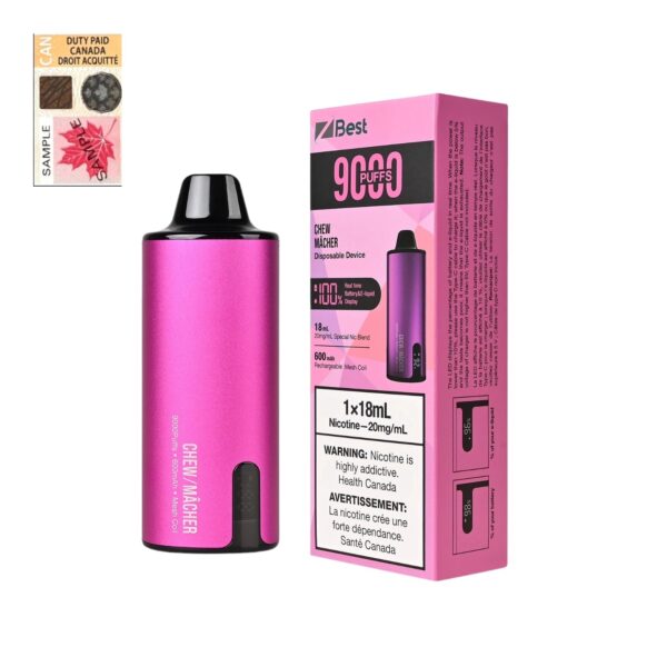 ZBest - Disposable E-Cig (9000 Puffs) (FEDERAL)