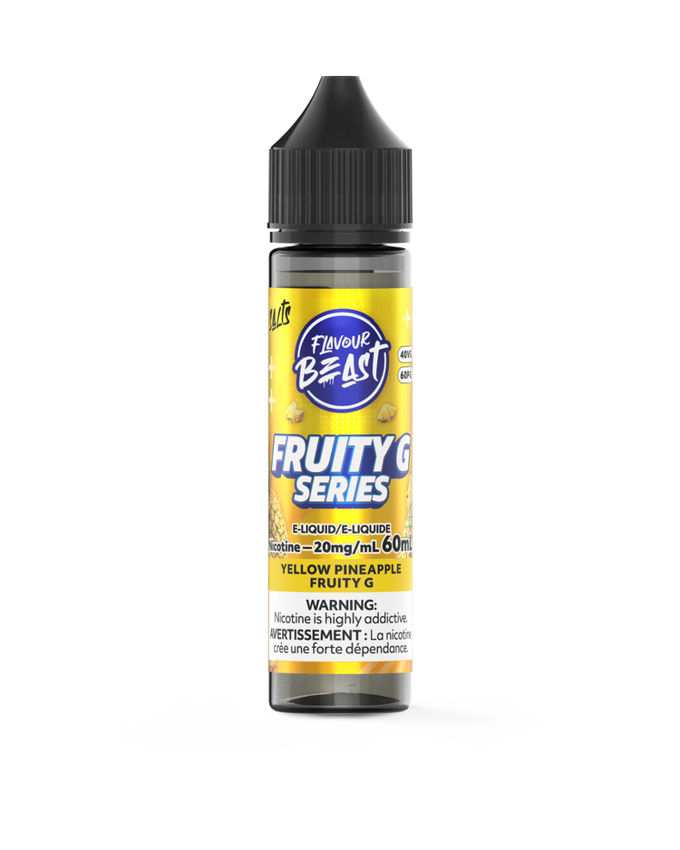 Yellow Pineapple Fruity G by Flavour Beast Salt - 60ml