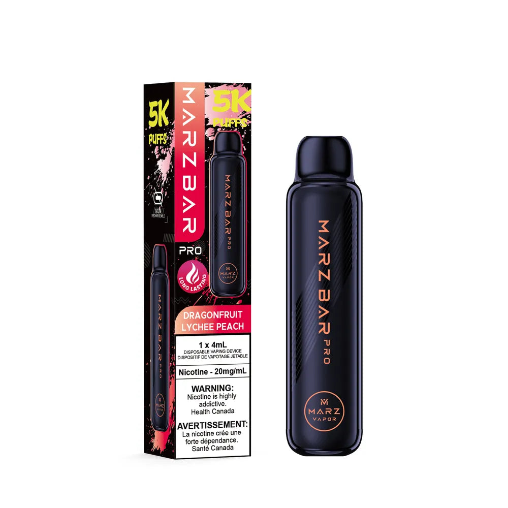 Dragonfruit Lychee Peach Marz Bar Pro - Disposable 5K