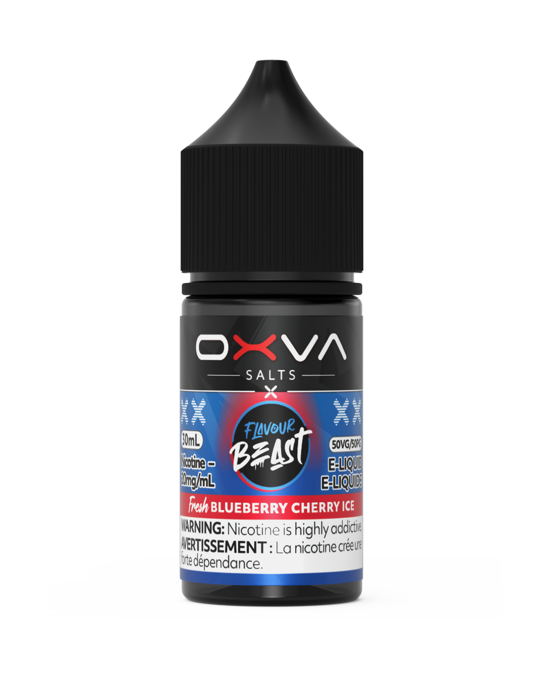 Fresh Blueberry Cherry Ice by Flavour Beast x OXVA E-Liquid Salt