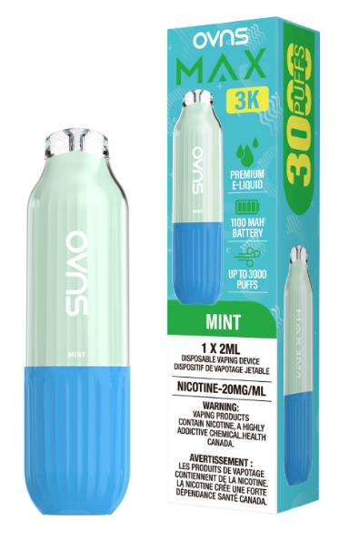 OVNS Max - Cigarette électronique jetable (PROVINCIALE) (3000 bouffées)