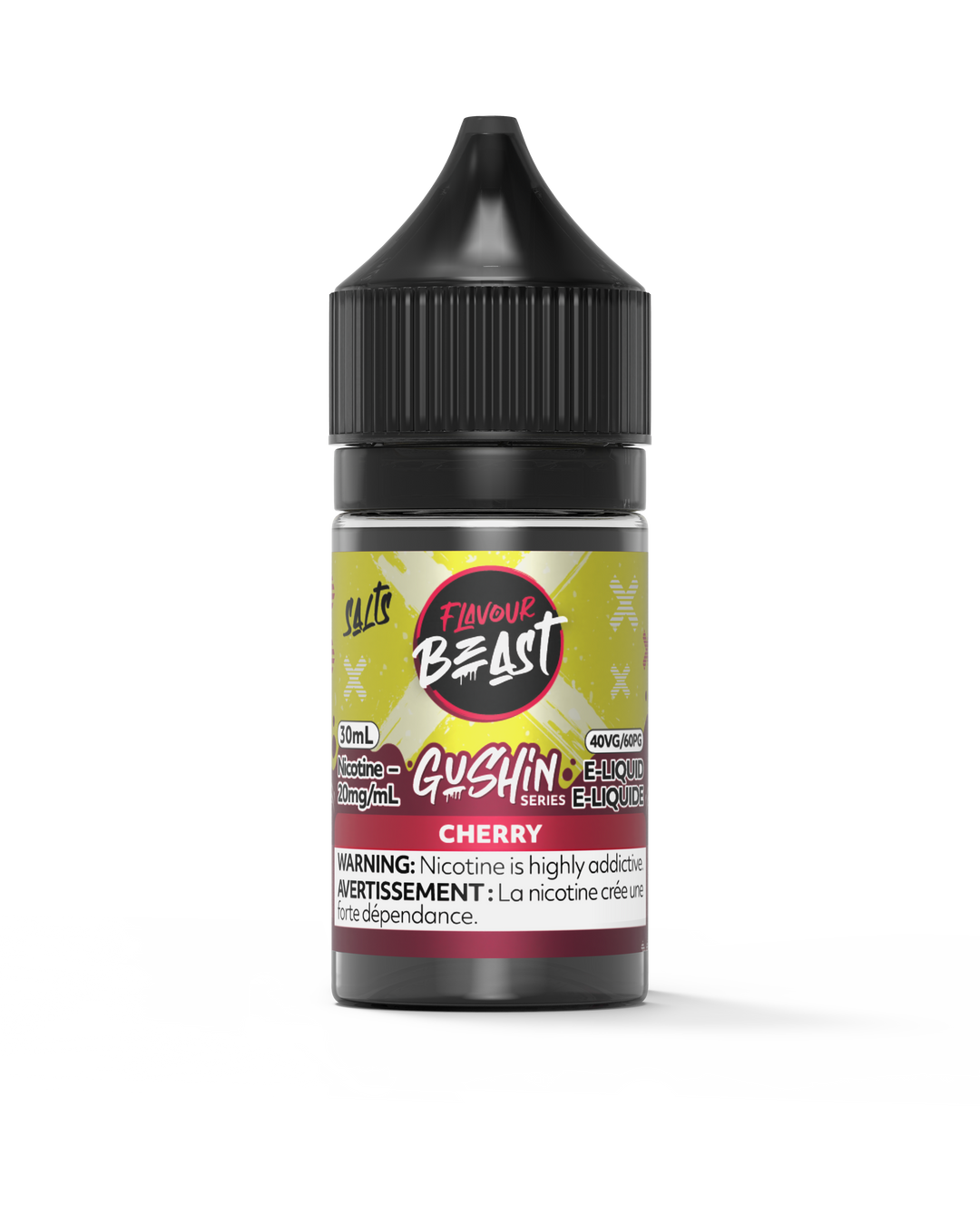 Gushin Cherry by Flavour Beast Salt - 30ml