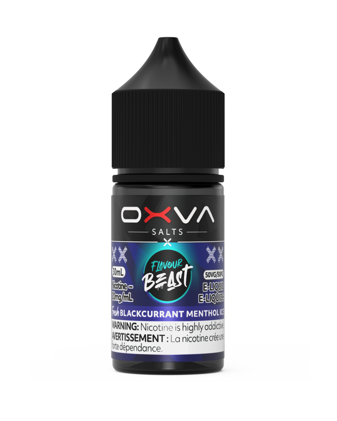 Fresh Blackcurrant Menthol Ice by Flavour Beast x OXVA E-Liquid Salt