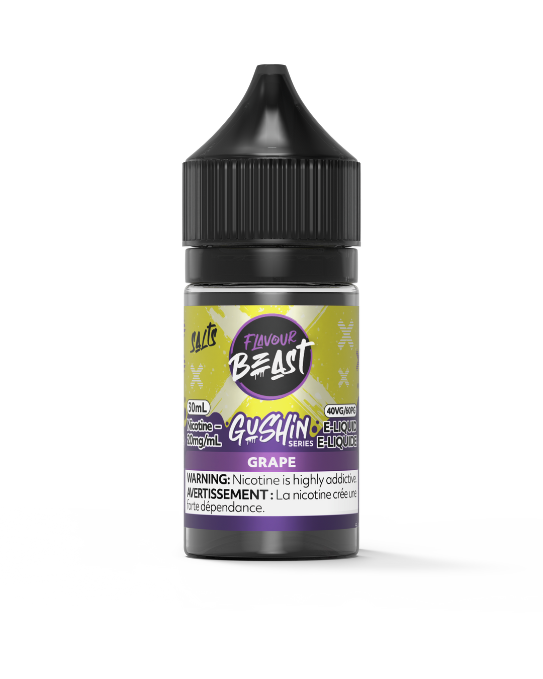 Gushin Grape by Flavour Beast Salt - 30ml