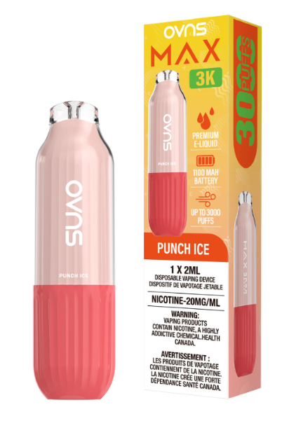 OVNS Max - Cigarette électronique jetable (PROVINCIALE) (3000 bouffées)