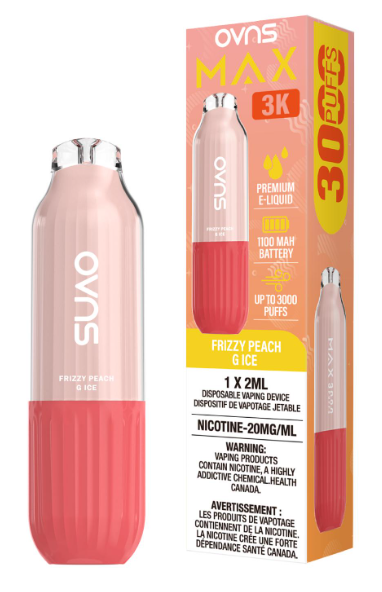 OVNS Max - Cigarette électronique jetable (PROVINCIALE) (3000 bouffées)