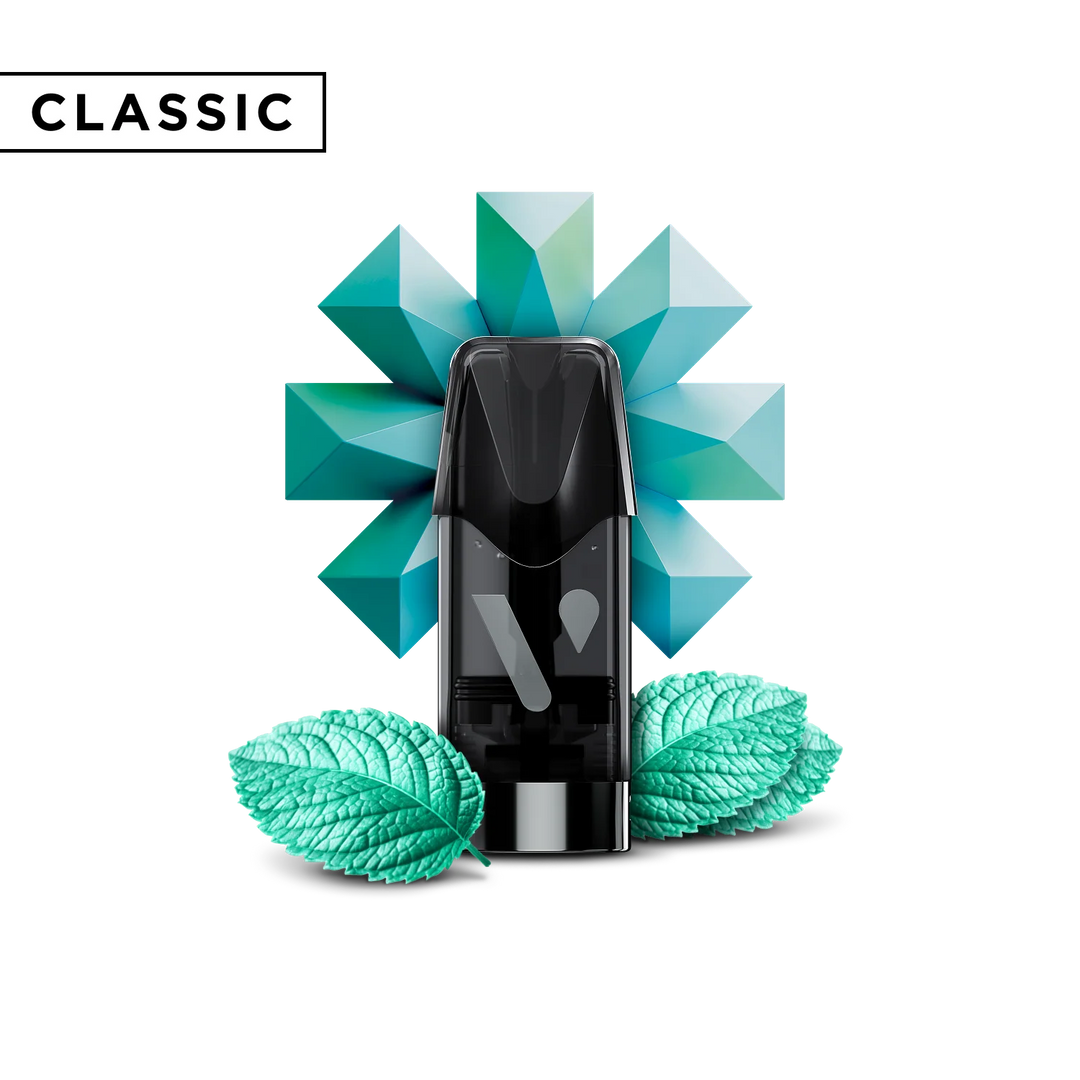 Polar Mint Zero Nic Vuse Pods Classic