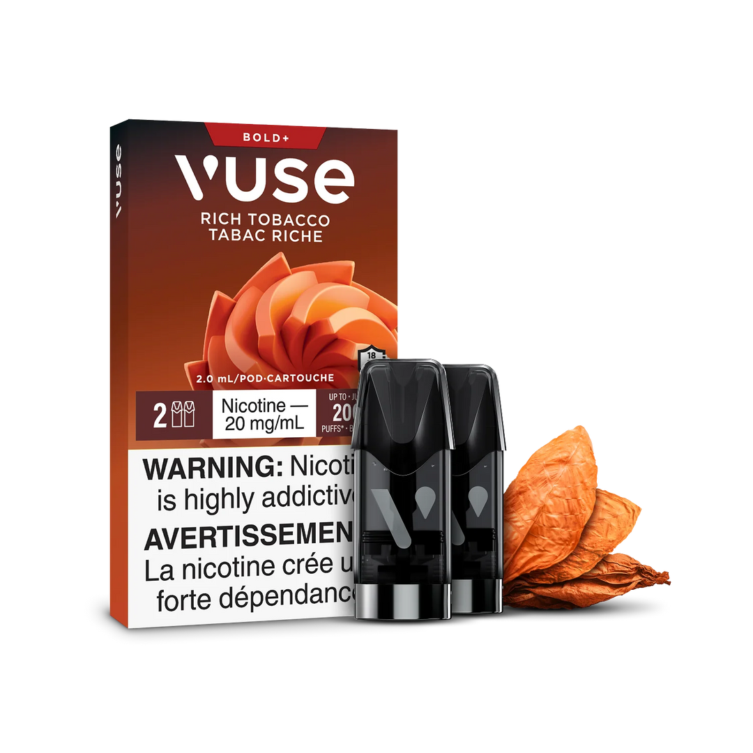 Rich Tobacco Vuse Pods Bold+