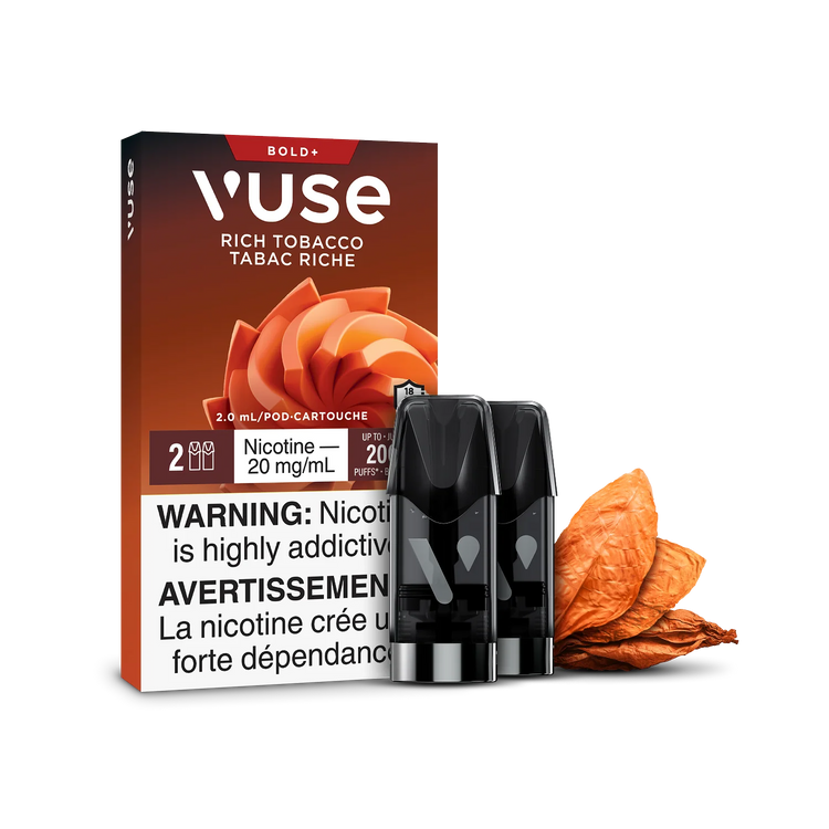 Rich Tobacco Vuse Pods Bold+
