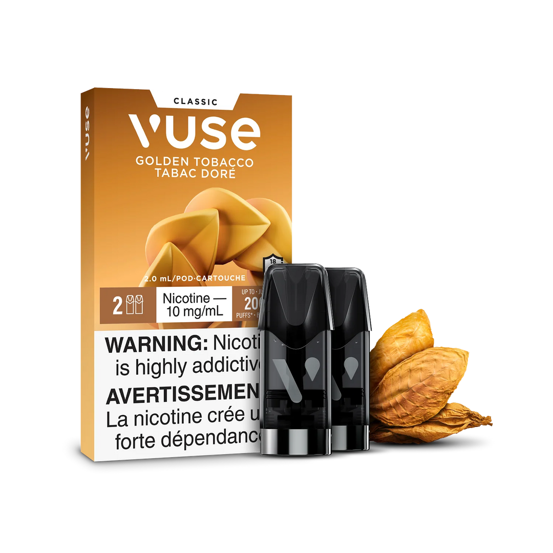 Golden Tobacco Vuse Pods Classic