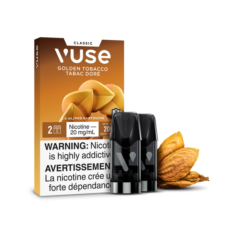Golden Tobacco Vuse Pods Classic
