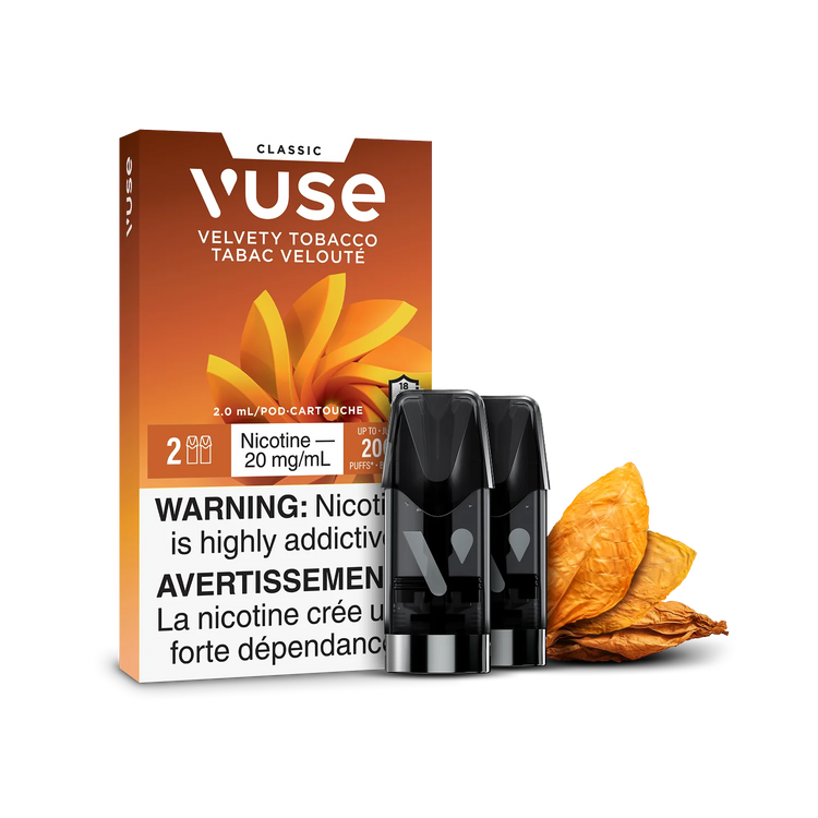 Velvety Tobacco Vuse Pods Classic