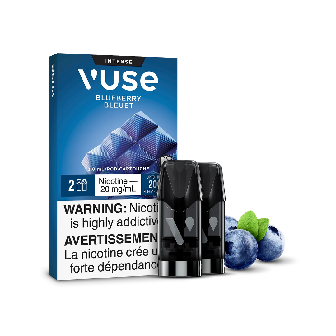 Blueberry Vuse Pods Intense
