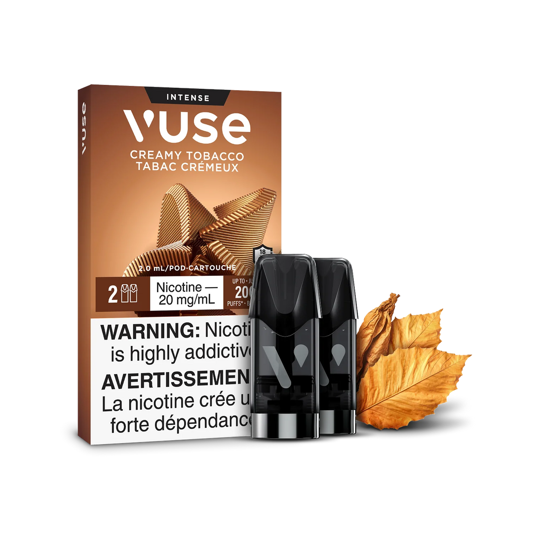 Creamy Tobacco Vuse Pods Intense