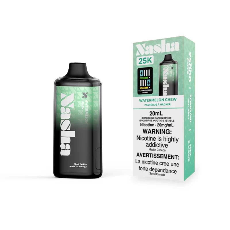Watermelon Chew Nasha 25K - Disposable Vape
