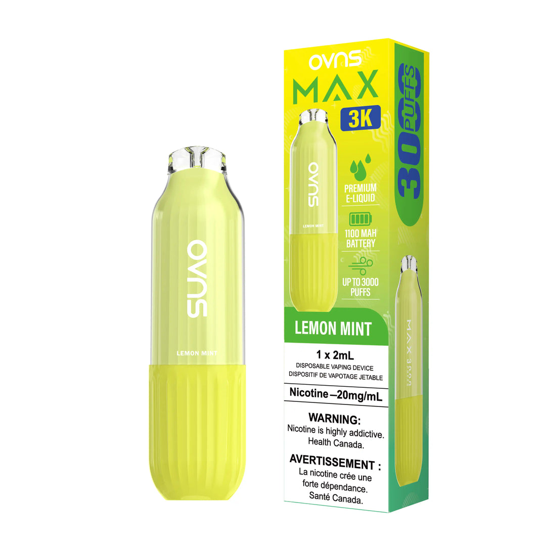 Lemon Mint Ovns Max - Disposable 3K