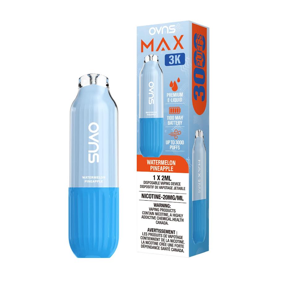 OVNS Max - Cigarette électronique jetable (PROVINCIALE) (3000 bouffées)