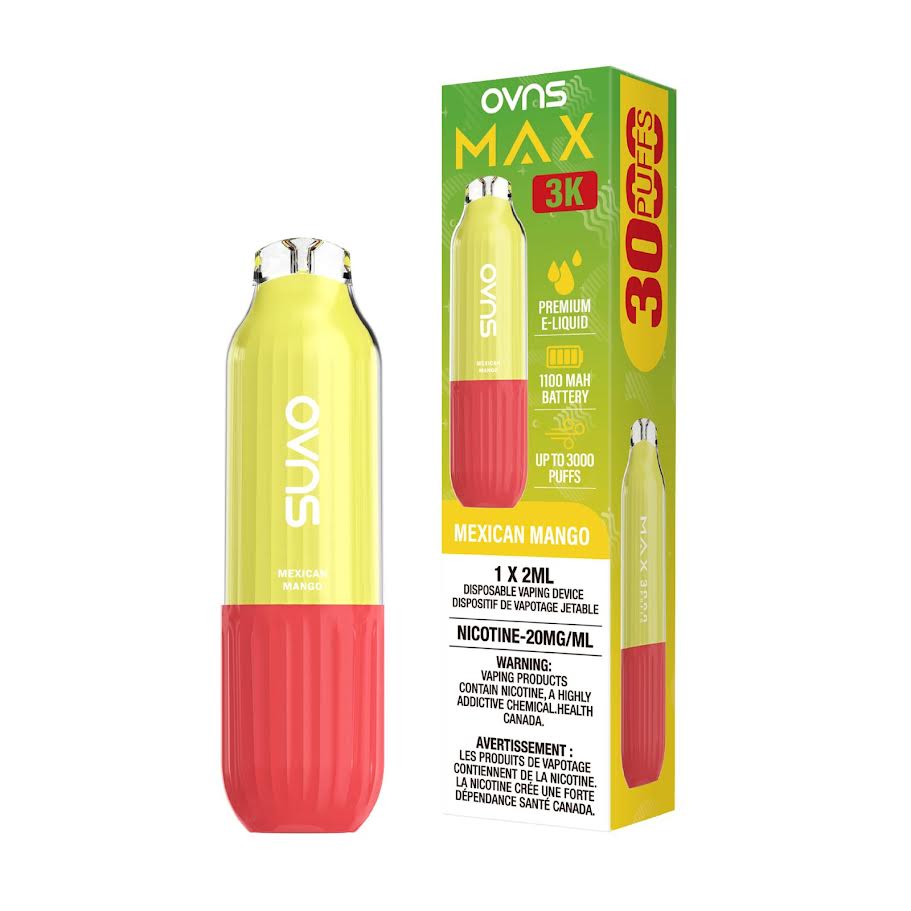 OVNS Max - Cigarette électronique jetable (PROVINCIALE) (3000 bouffées)