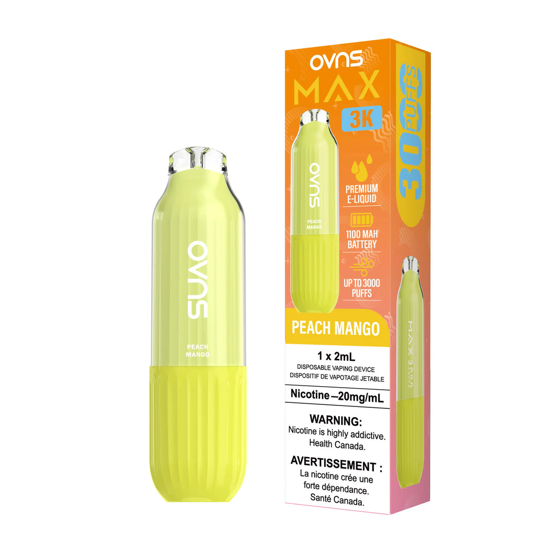 Peach Mango Ovns Max - Disposable 3K