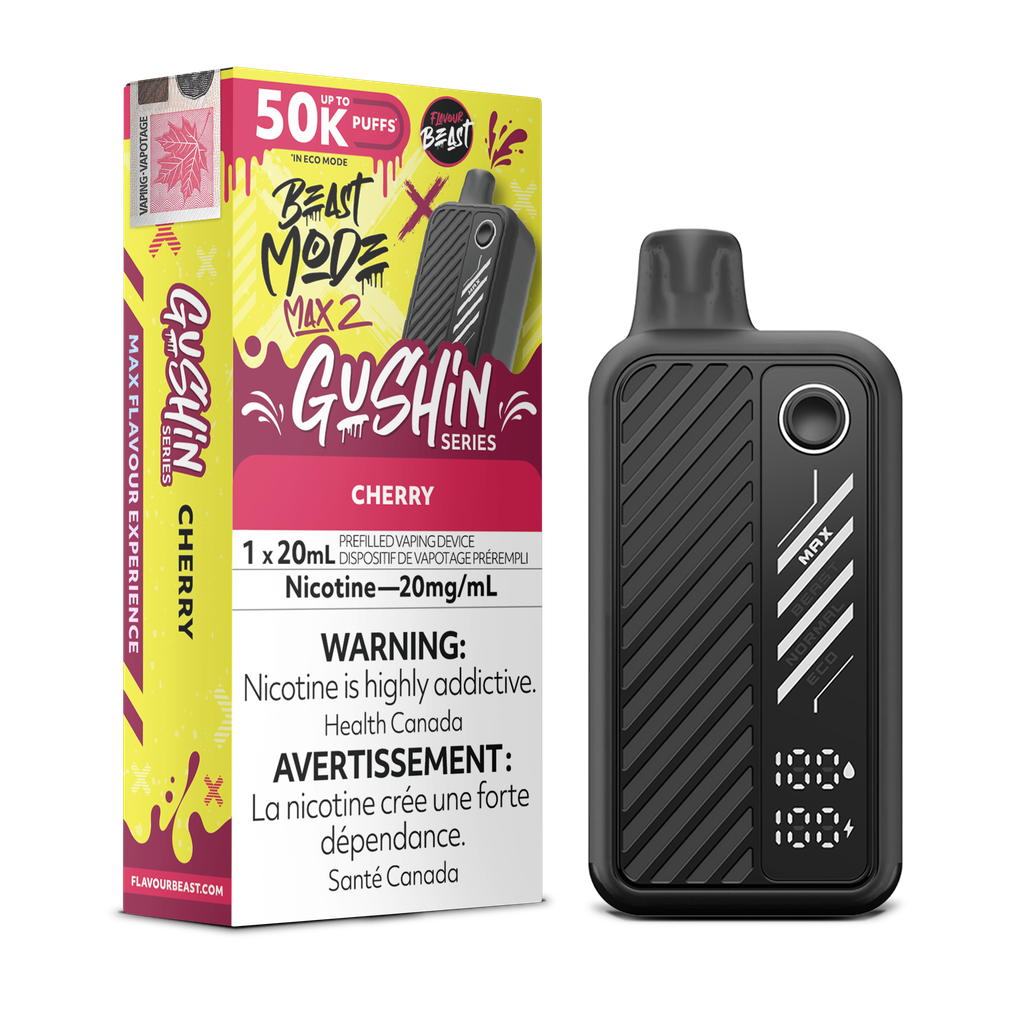 Flavour Beast Mode Max 2 – Cigarette électronique jetable (PROVINCIALE) (50 000 bouffées) 