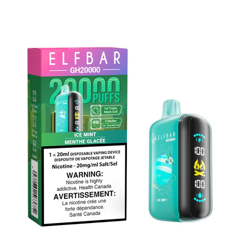 Elf Bar GH20000 Disposable Vape  20,000 Puffs | 20 mL, 20 mg  VIP Vape