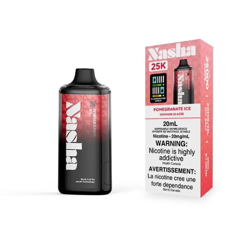 Pomegranate Ice Nasha 25K - Disposable Vape