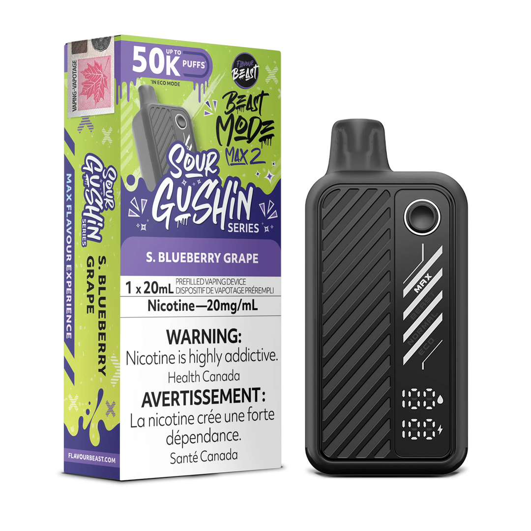 Sour Gushin S. Blueberry Grape