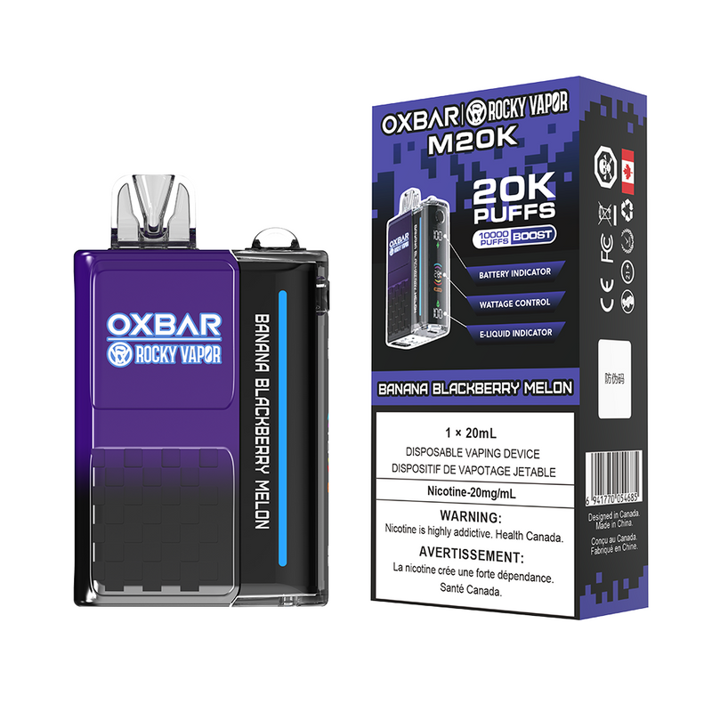 Oxbar M20k - Disposable E-Cig (EXCISE TAXED) (20k Puffs)
