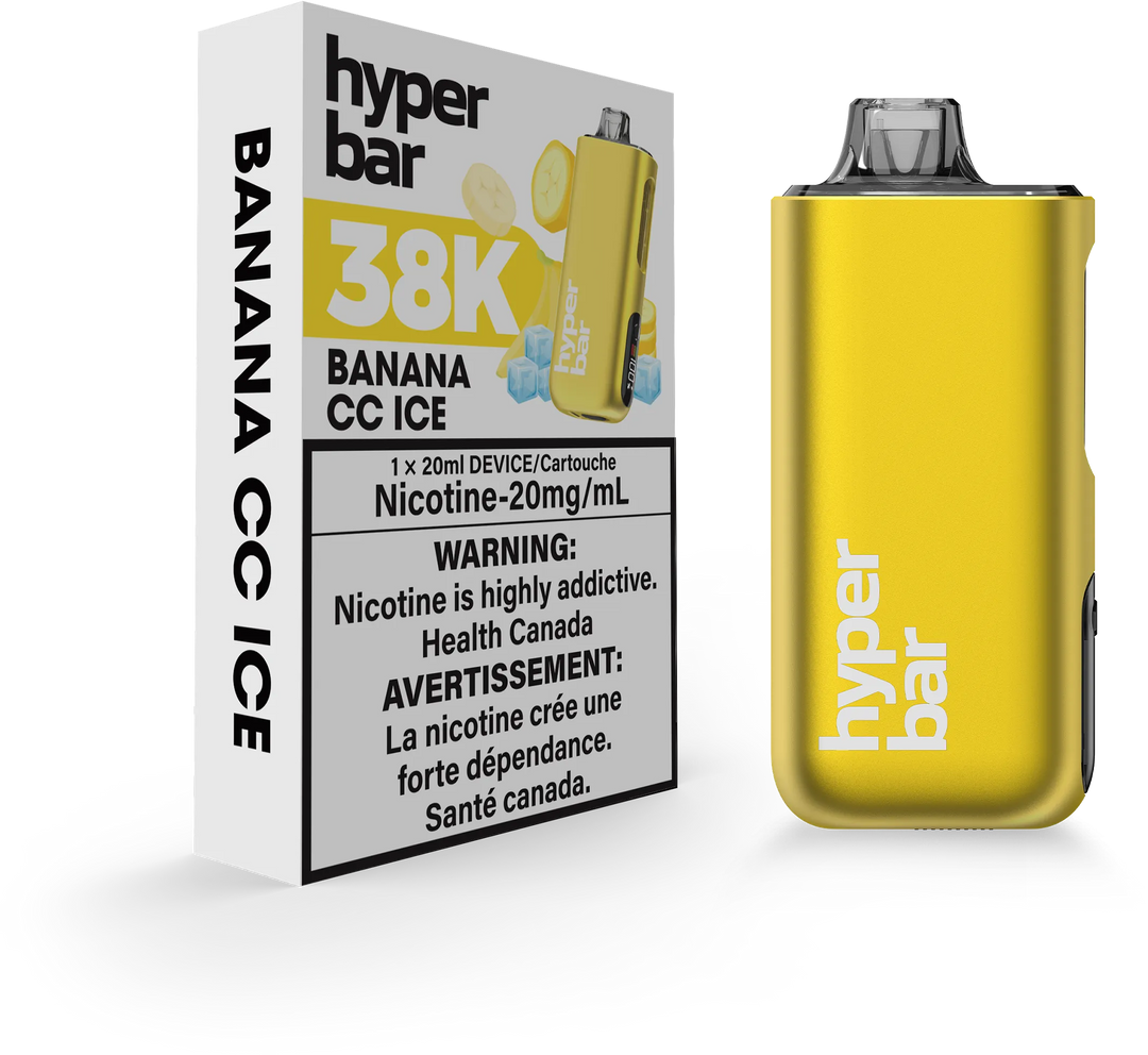 Banana CC Ice Hyperbar BE38000 - Disposable Vape